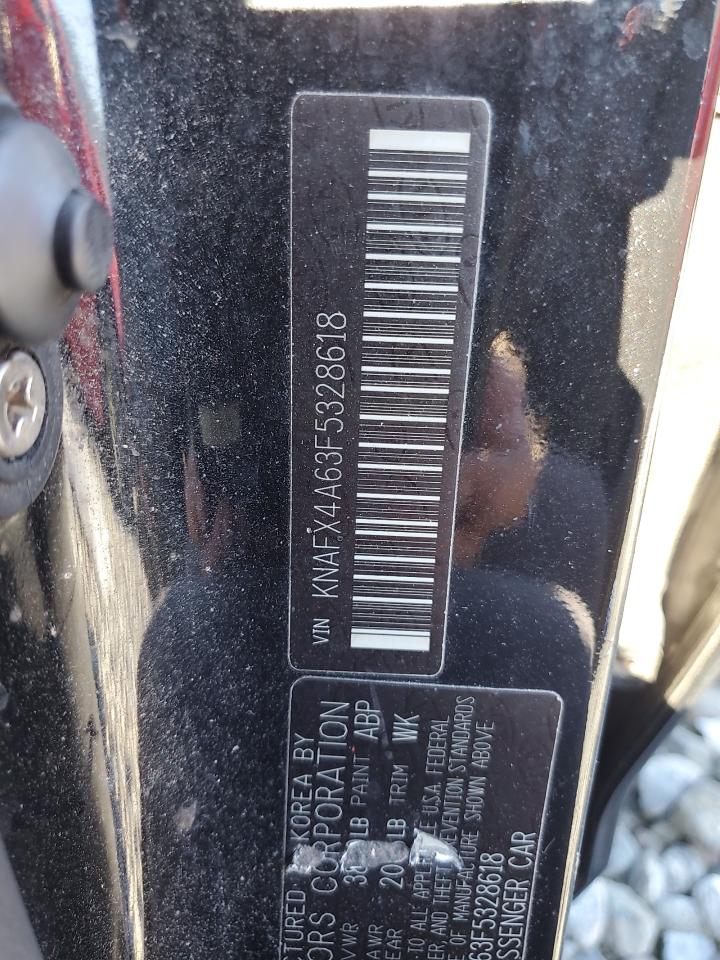 2015 Kia Forte Lx VIN: KNAFX4A63F5328618 Lot: 82119075