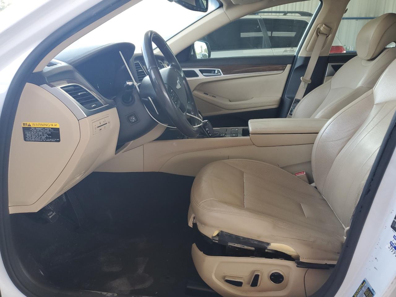 2015 Hyundai Genesis 3.8L VIN: KMHGN4JE7FU091458 Lot: 80454505
