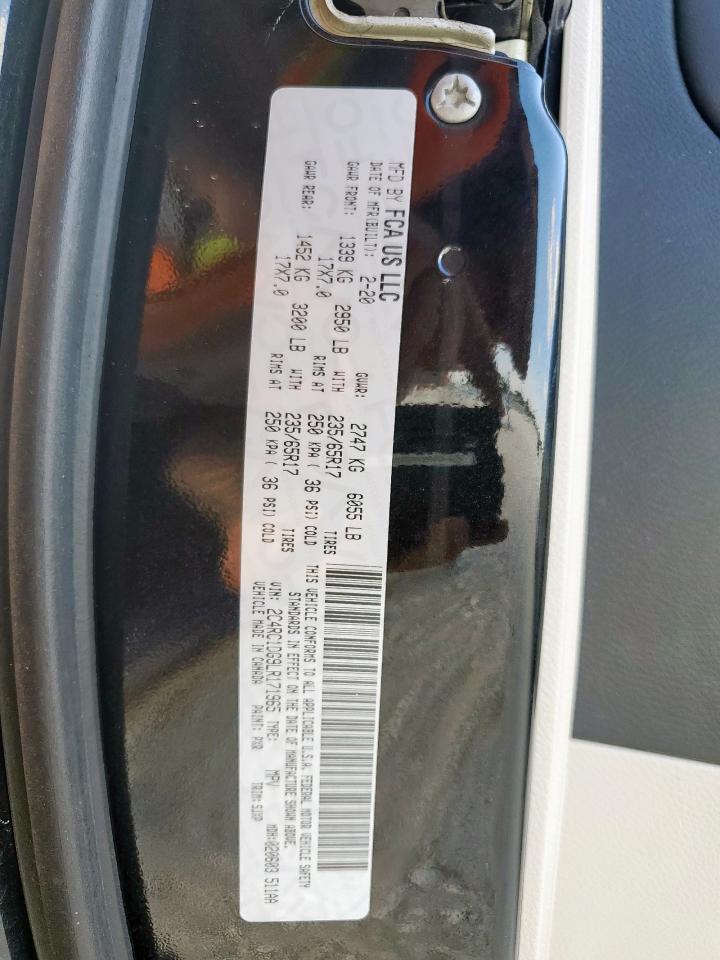 2020 Chrysler Voyager Lxi VIN: 2C4RC1DG9LR171965 Lot: 84765535