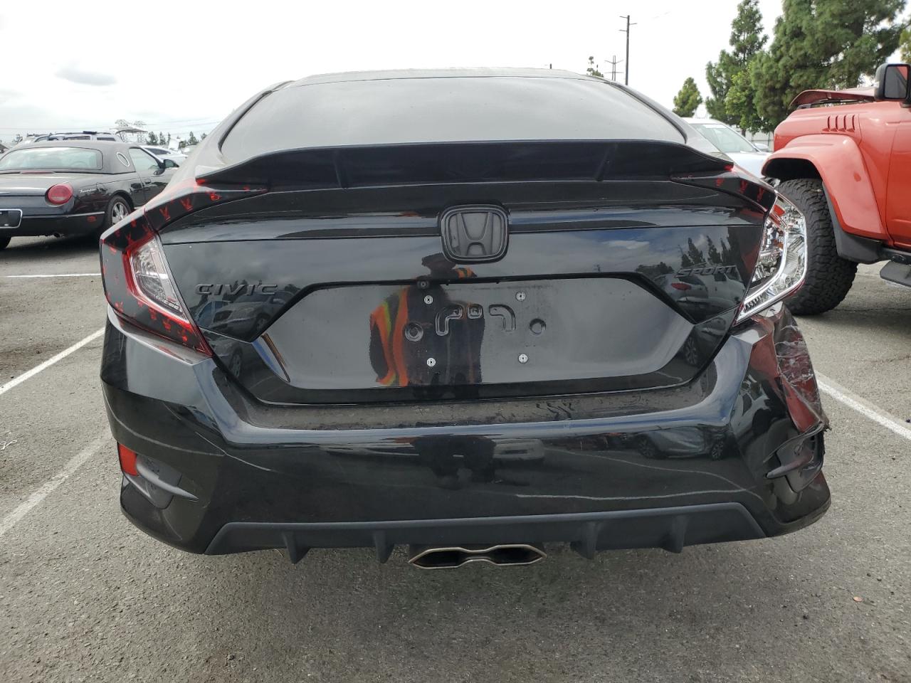 2019 Honda Civic Sport VIN: 2HGFC2F89KH532180 Lot: 84044235