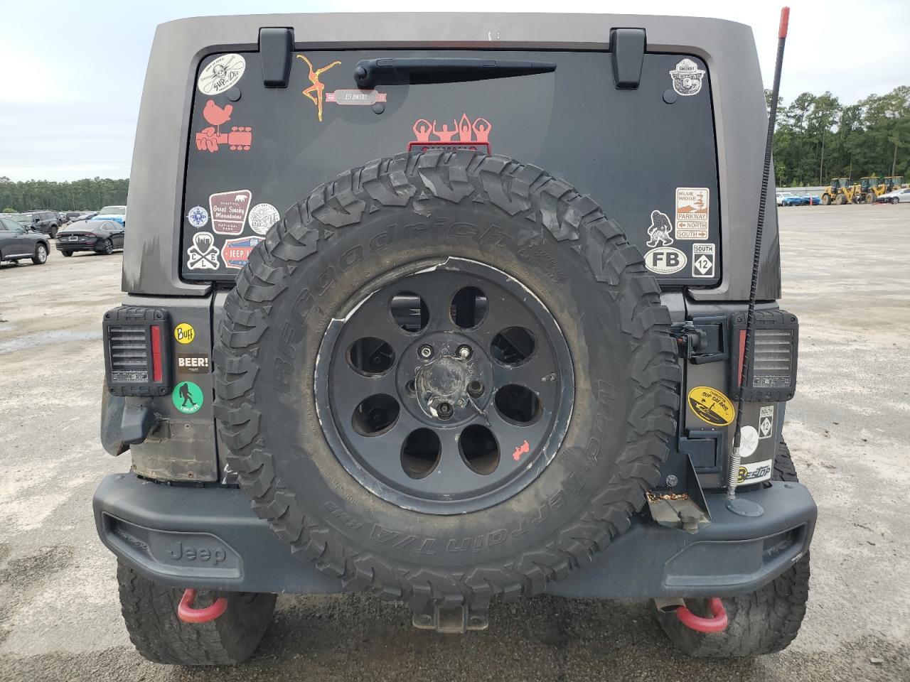 2017 Jeep Wrangler Unlimited Rubicon VIN: 1C4BJWFG4HL586760 Lot: 71607965