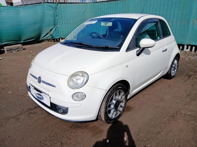 2010 FIAT 500 SPORT  for sale at Copart PETERLEE