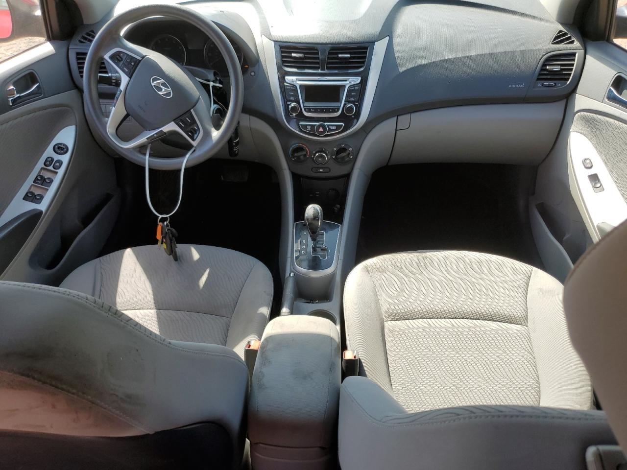 2014 Hyundai Accent Gls VIN: KMHCU4AE9EU742136 Lot: 80188475