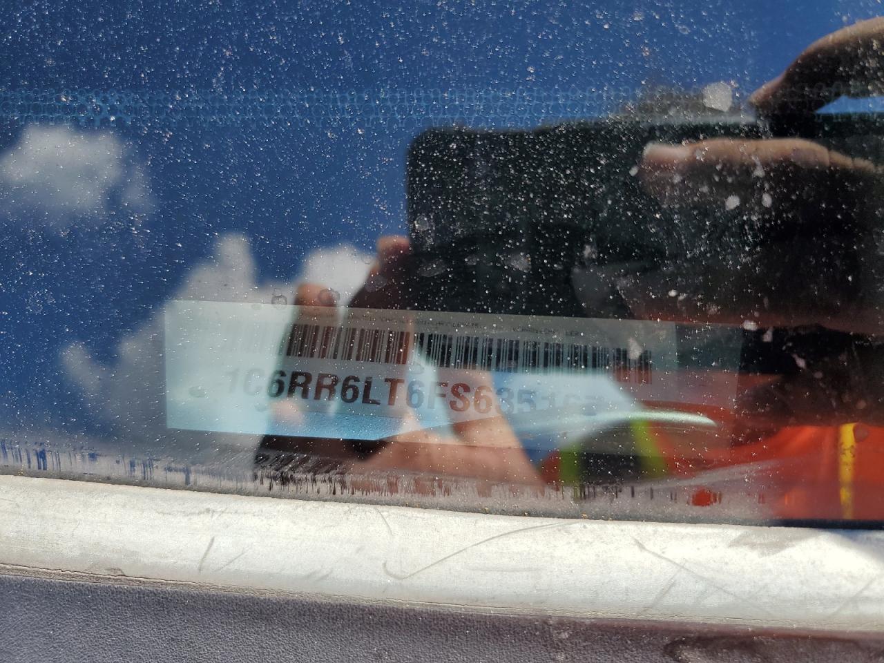 2015 Ram 1500 Slt VIN: 1C6RR6LT6FS635167 Lot: 81756295