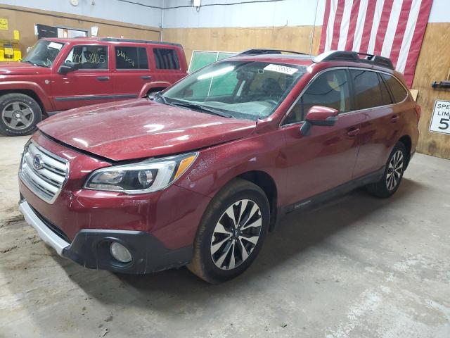 Parquets SUBARU OUTBACK 2016 Czerwony