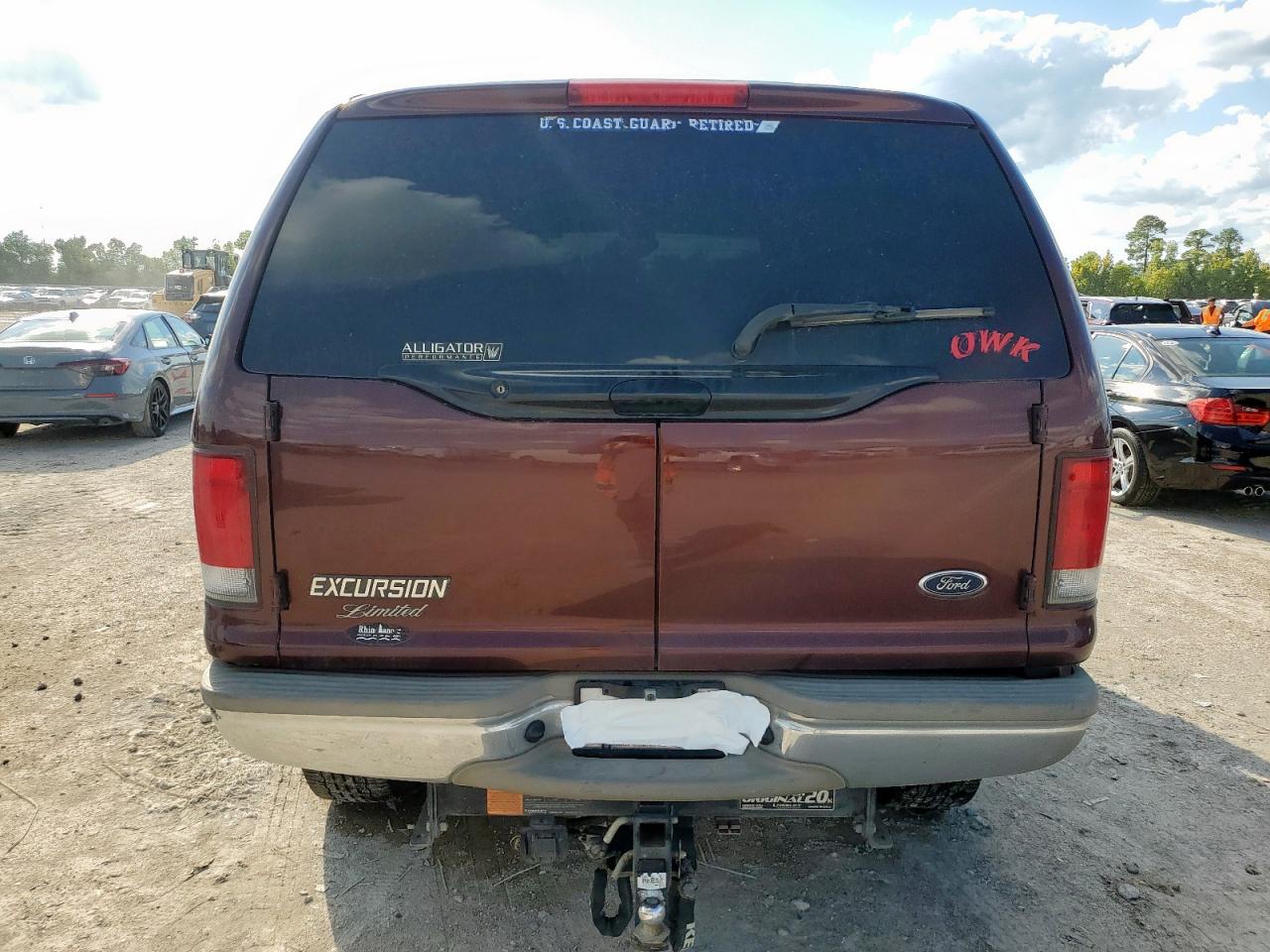 2000 Ford Excursion Limited VIN: 1FMSU43F2YEB85067 Lot: 84270055