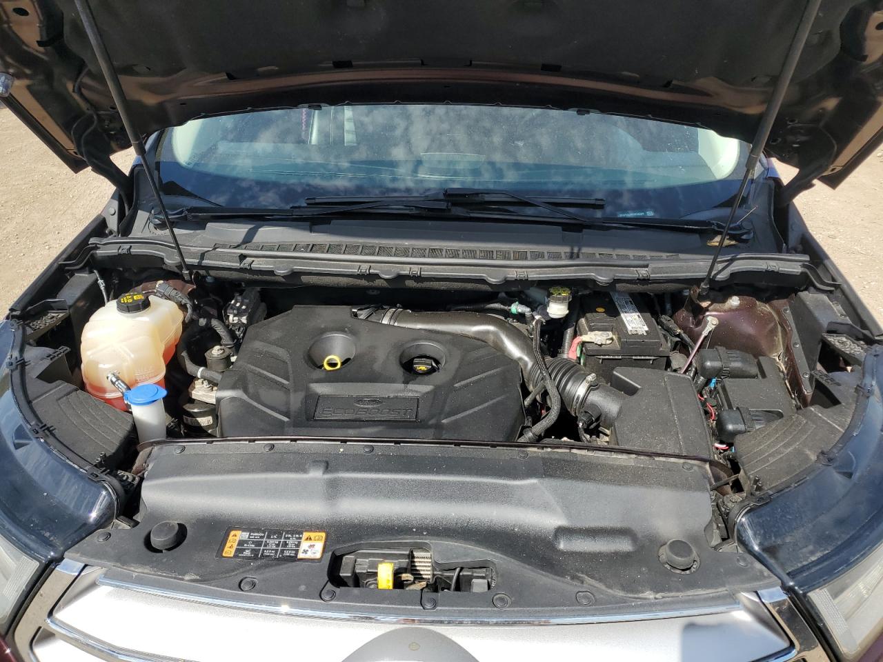 2017 Ford Edge Sel VIN: 2FMPK3J98HBC02968 Lot: 80360075