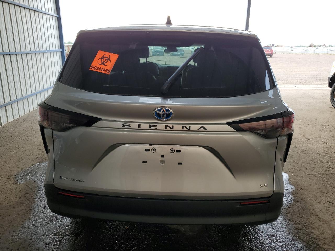 2025 Toyota Sienna Le VIN: 5TDKSKFC9SS202125 Lot: 81468155