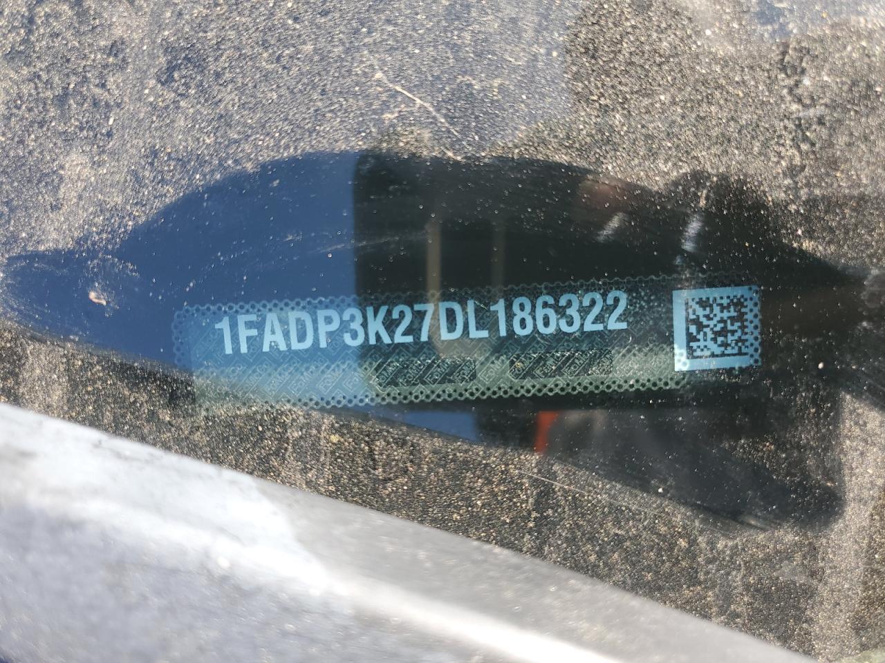 2013 Ford Focus Se VIN: 1FADP3K27DL186322 Lot: 81152905