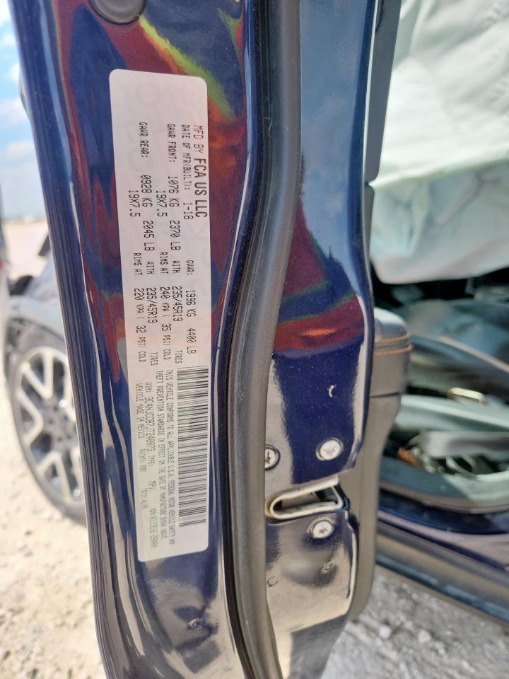 2018 Jeep Compass Limited VIN: 3C4NJCCB7JT248073 Lot: 81492335