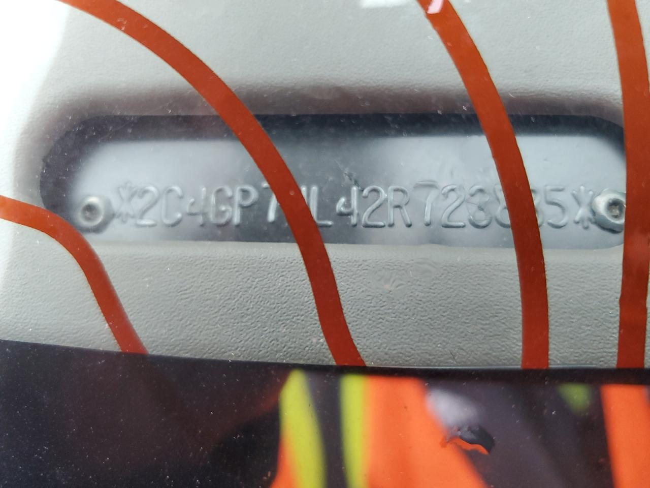 2002 Chrysler Town & Country Ex VIN: 2C4GP74L42R723835 Lot: 71289125