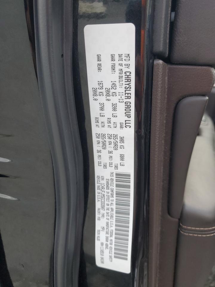 2014 Jeep Grand Cherokee Summit VIN: 1C4RJFJM5EC333907 Lot: 80031055