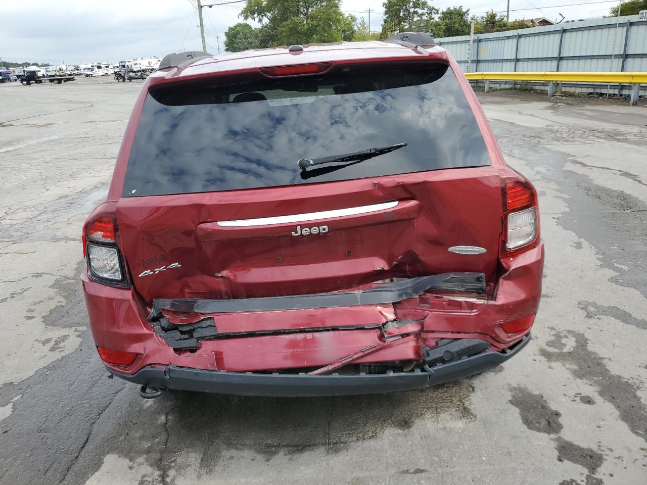 2014 Jeep Compass Latitude VIN: 1C4NJDEB6ED738969 Lot: 71418005