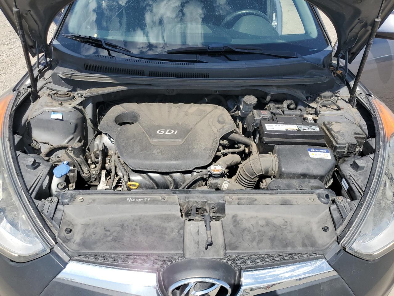 2016 Hyundai Veloster VIN: KMHTC6AD9GU299687 Lot: 71261925