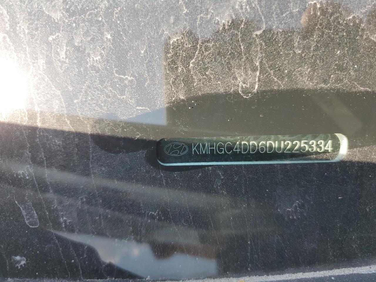 2013 Hyundai Genesis 3.8L VIN: KMHGC4DD6DU225334 Lot: 71559645