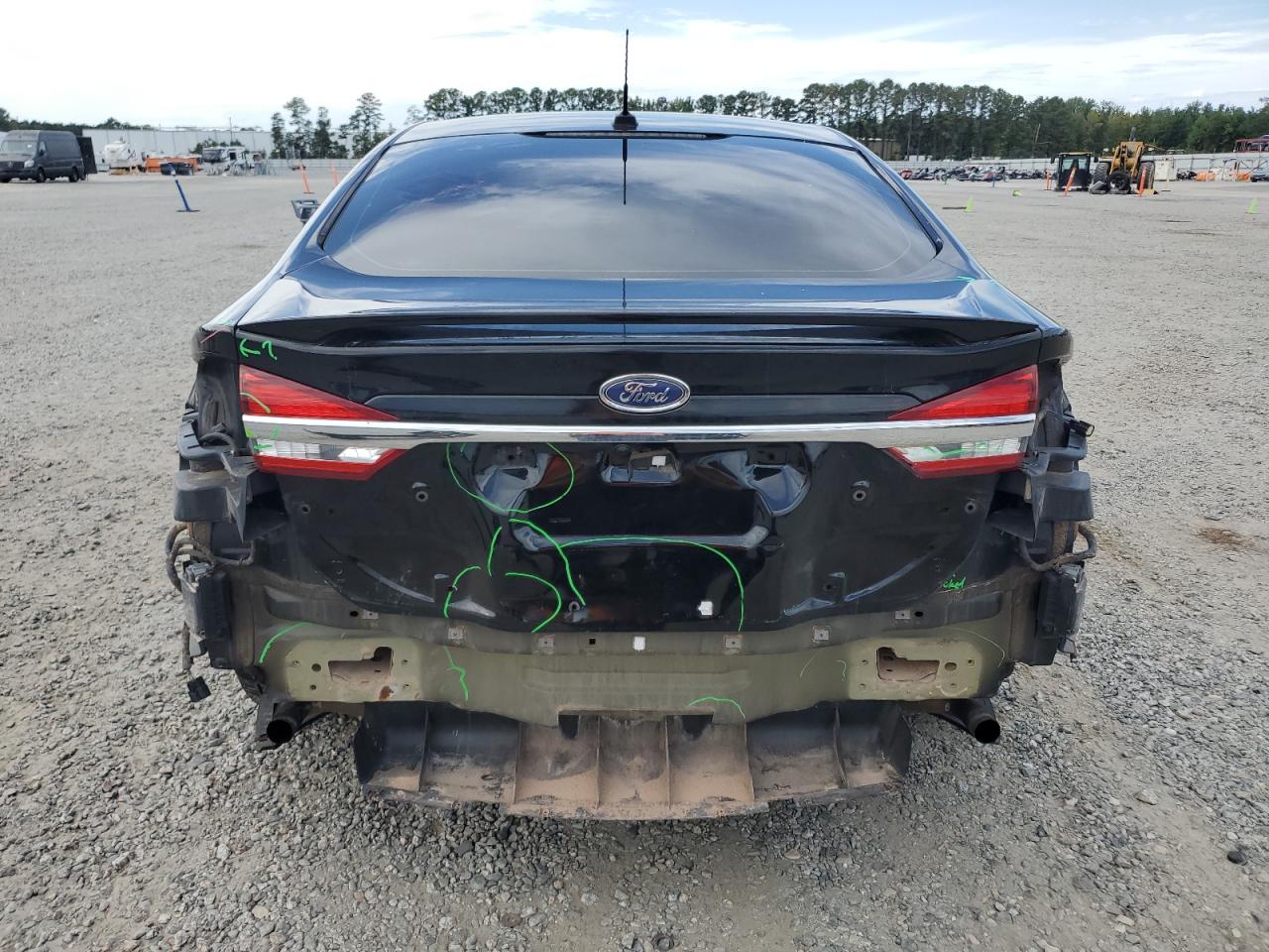 2017 Ford Fusion Titanium VIN: 3FA6P0D98HR266947 Lot: 84195435