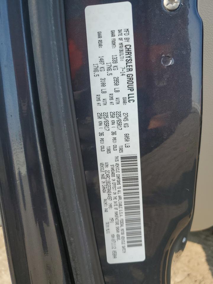 2014 Chrysler Town & Country Touring VIN: 2C4RC1BG2ER464497 Lot: 80112645