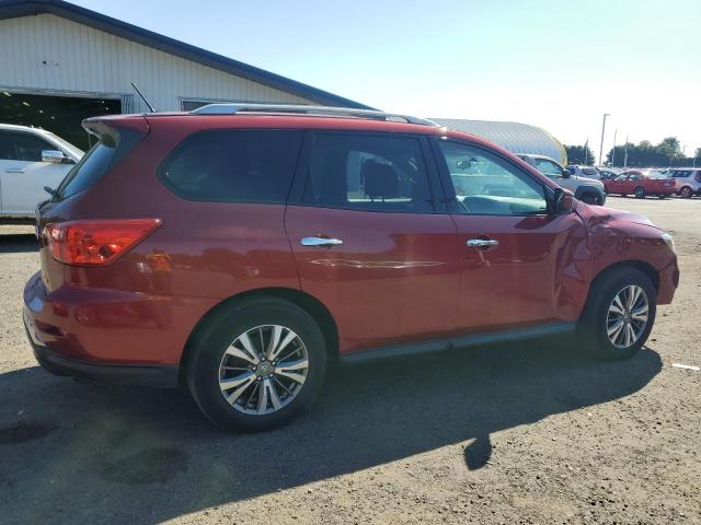  NISSAN PATHFINDER 2017 Красный