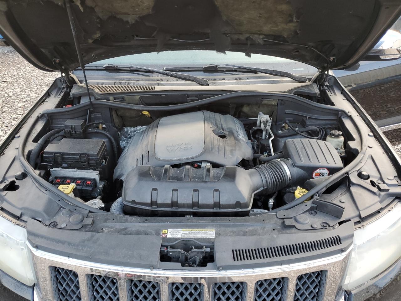 2013 Jeep Grand Cherokee Overland VIN: 1C4RJFCTXDC525102 Lot: 80830425