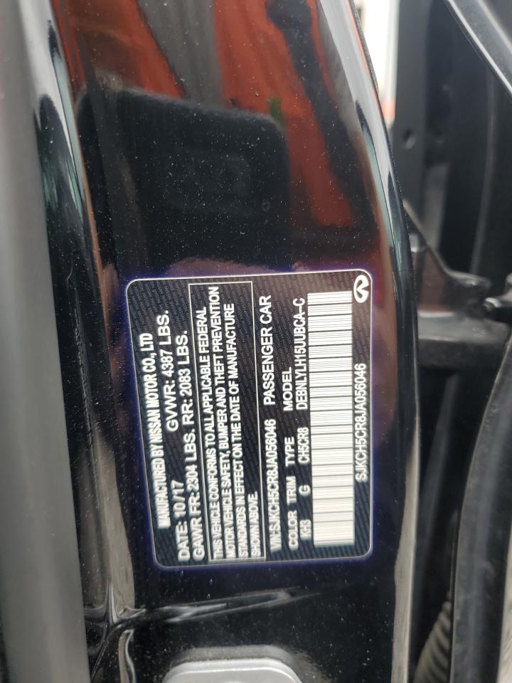 2018 Infiniti Qx30 Base VIN: SJKCH5CR8JA056046 Lot: 83975025