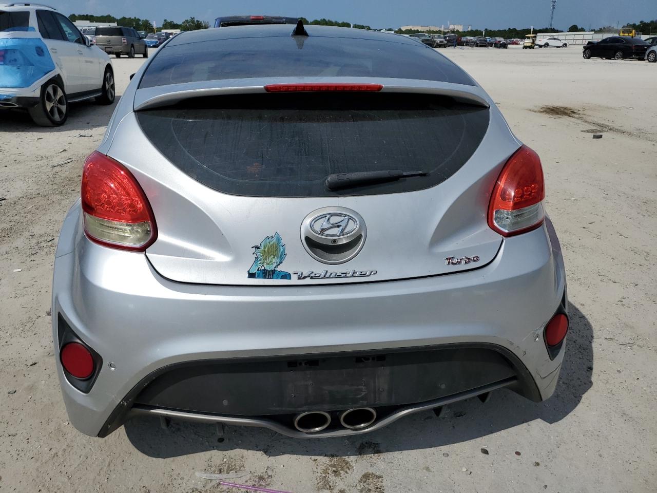 2013 Hyundai Veloster Turbo VIN: KMHTC6AE2DU101116 Lot: 81190935