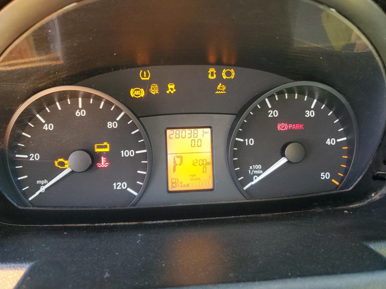 2011 Mercedes-Benz Sprinter 2500 VIN: WD4PE7CCXB5600423 Lot: 80529225