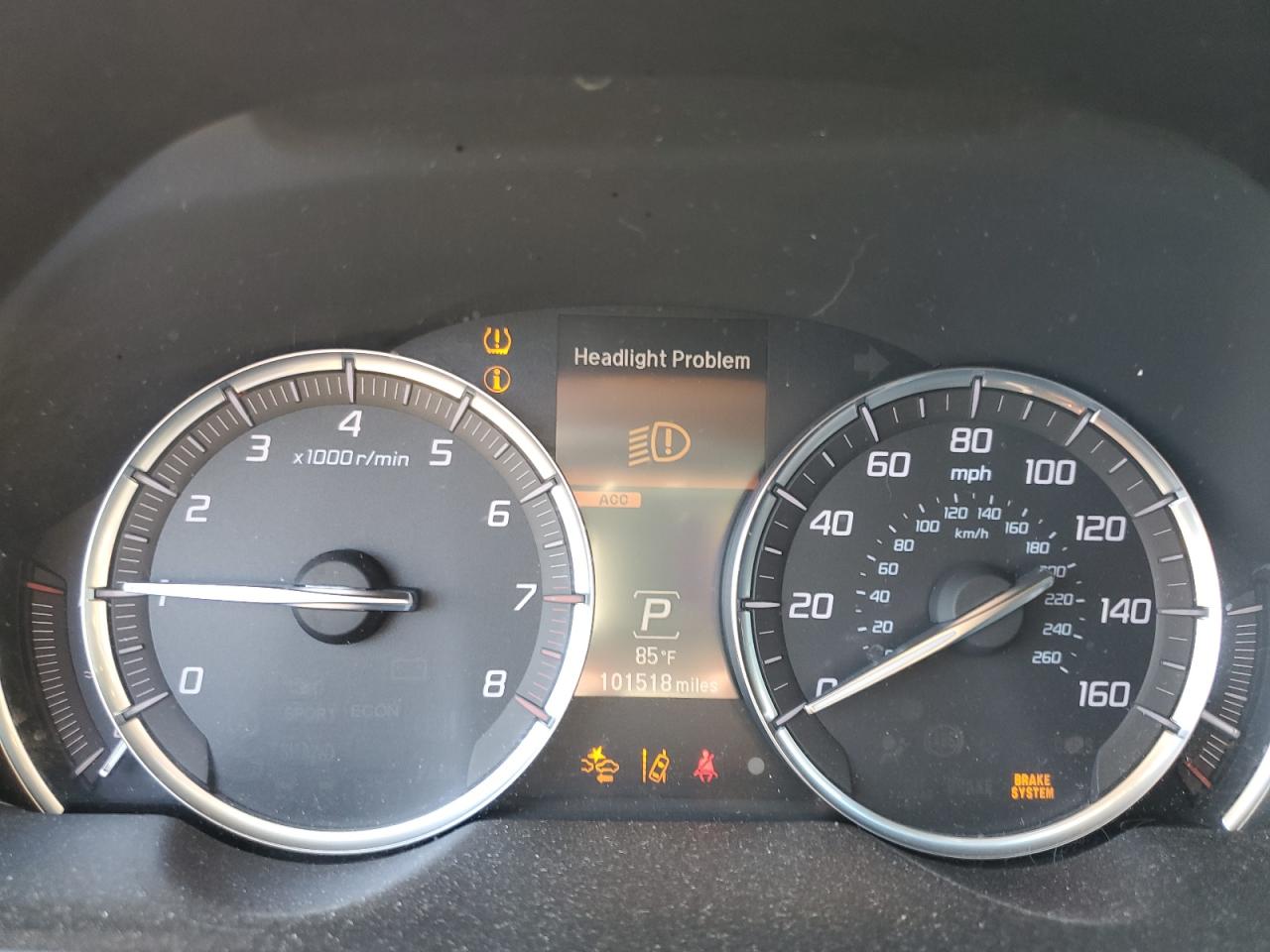 2020 Acura Tlx VIN: 19UUB1F38LA001836 Lot: 81104835