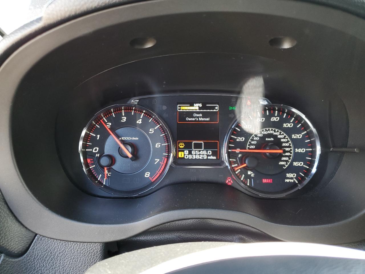 2019 Subaru Wrx VIN: JF1VA1A63K9815552 Lot: 80208185