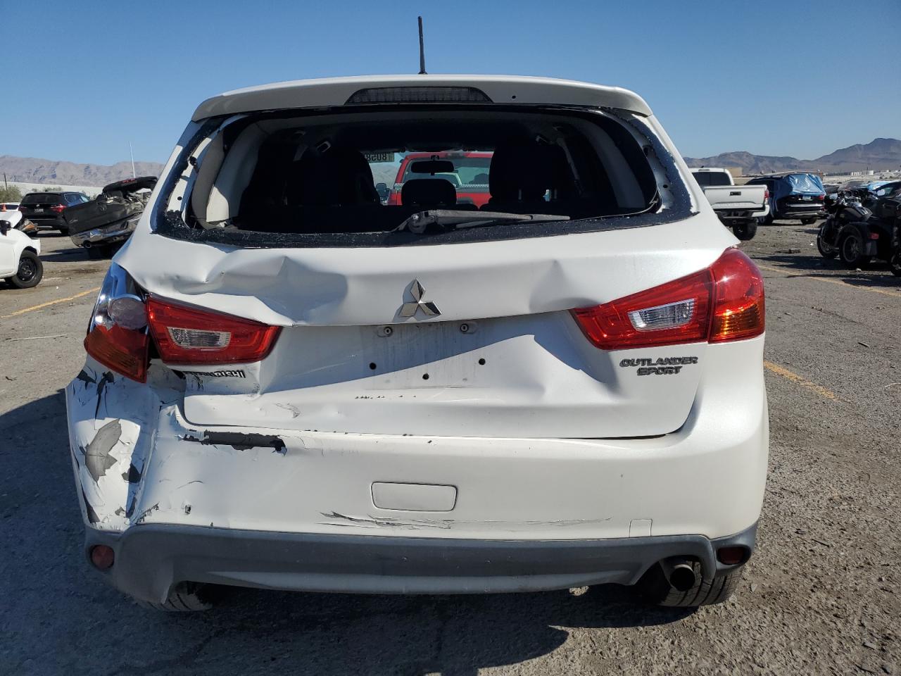 2014 Mitsubishi Outlander Sport Es VIN: 4A4AP3AU7EE029906 Lot: 80583665