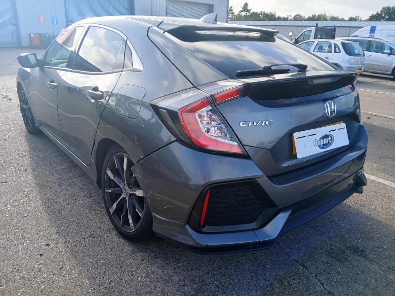 2019 HONDA CIVIC SR VTEC CVT 