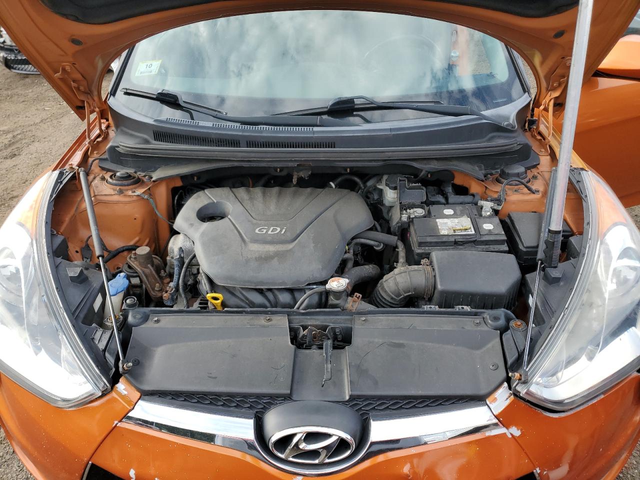 2013 Hyundai Veloster VIN: KMHTC6AD5DU178389 Lot: 80652785
