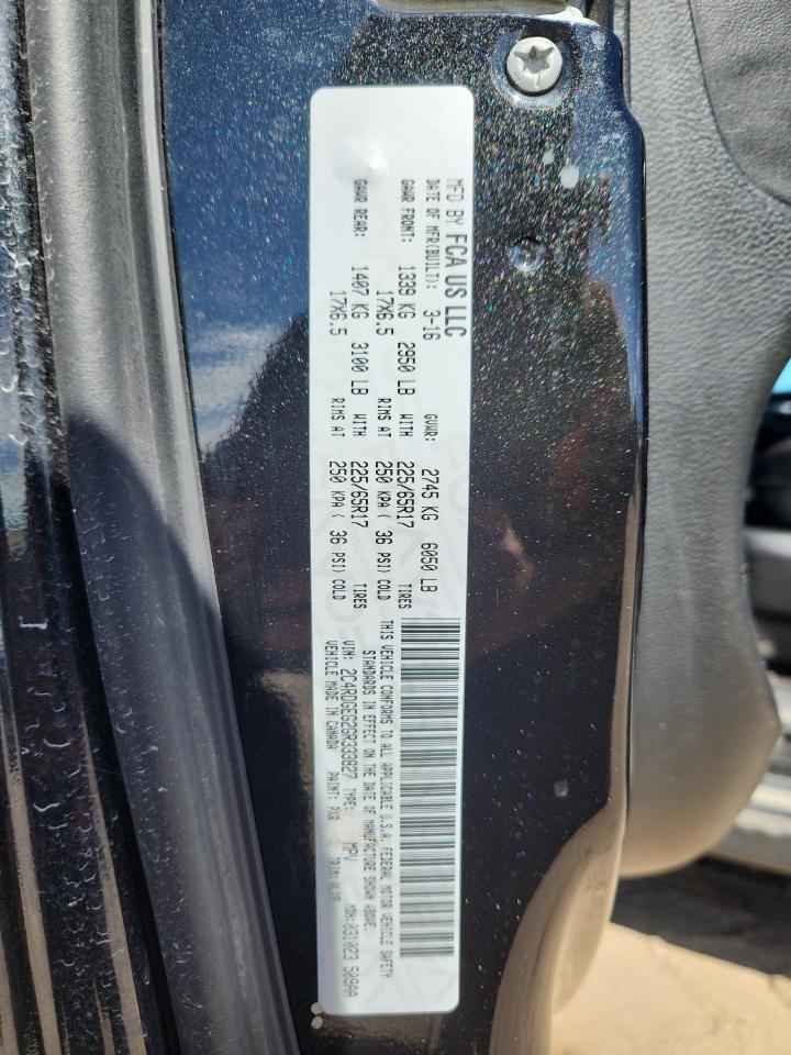 2016 Dodge Grand Caravan R/T VIN: 2C4RDGEG2GR333827 Lot: 83755845