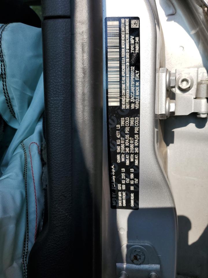 2015 Jeep Renegade Latitude VIN: ZACCJABT5FPB50132 Lot: 80935415