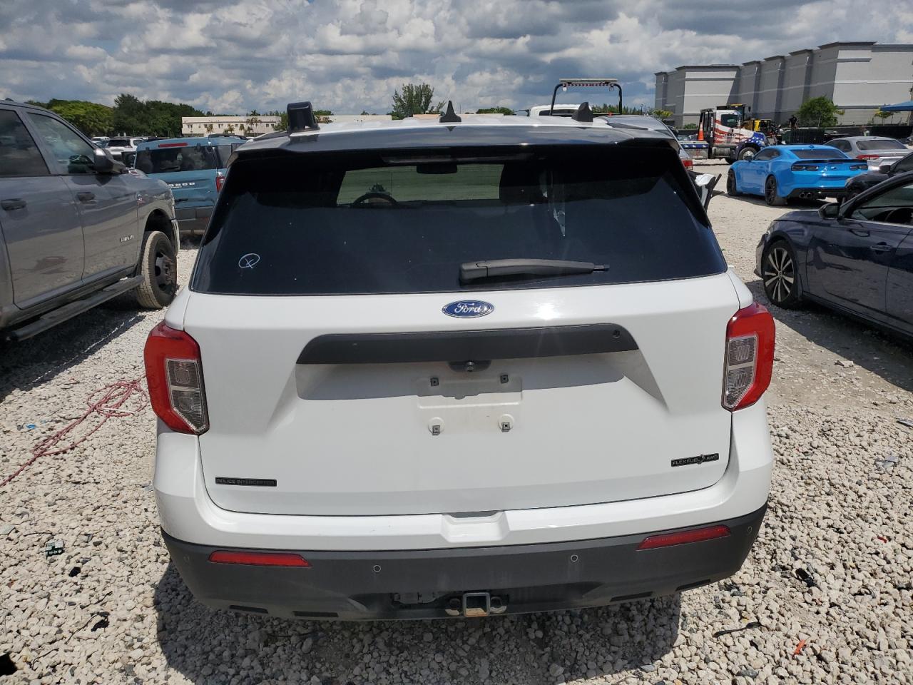 2022 Ford Explorer Police Interceptor VIN: 1FM5K8AB2NGB49499 Lot: 80809835