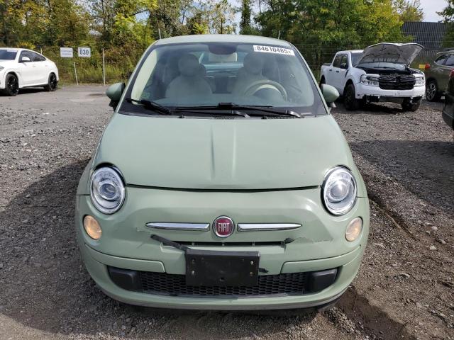 Hatchbacks FIAT 500 2013 Zielony