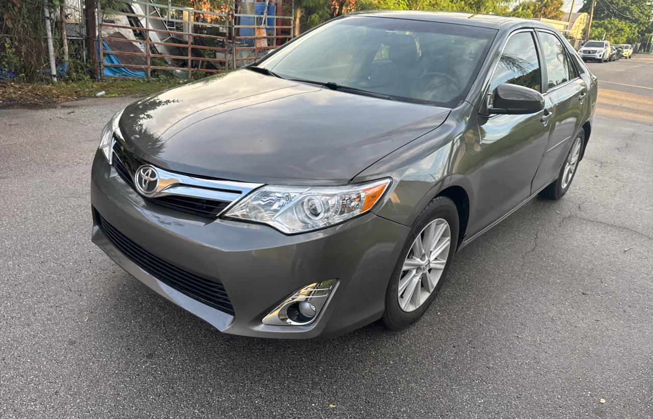 2014 Toyota Camry L grey sedan gas 4T1BF1FK2EU741168 photo #3