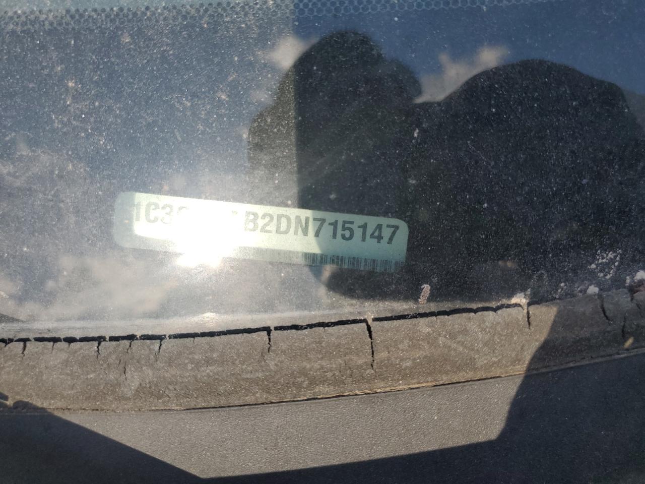 2013 Chrysler 200 Lx VIN: 1C3CCBAB2DN715147 Lot: 71079875