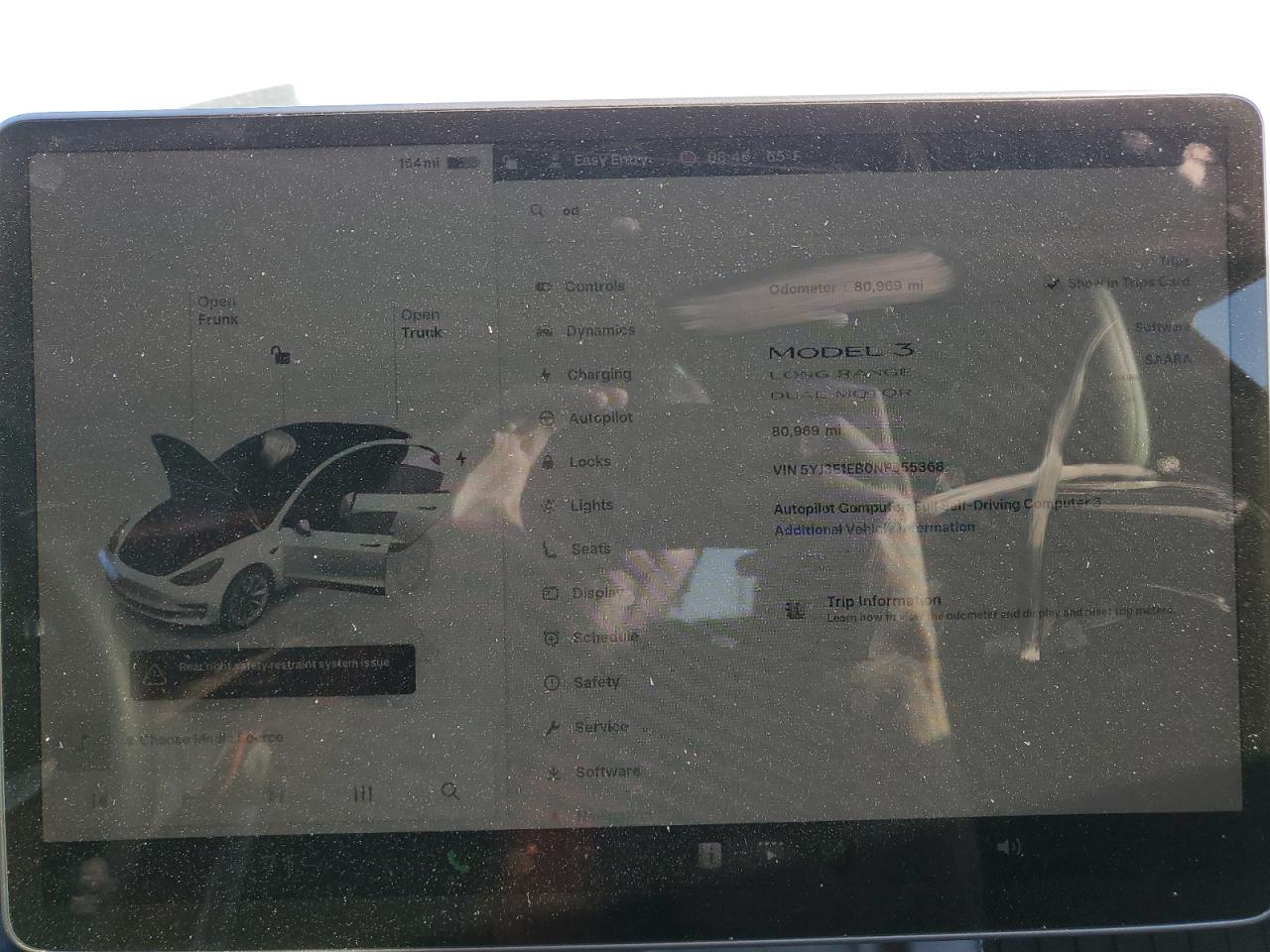 2022 Tesla Model 3 VIN: 5YJ3E1EB0NF355368 Lot: 81906755