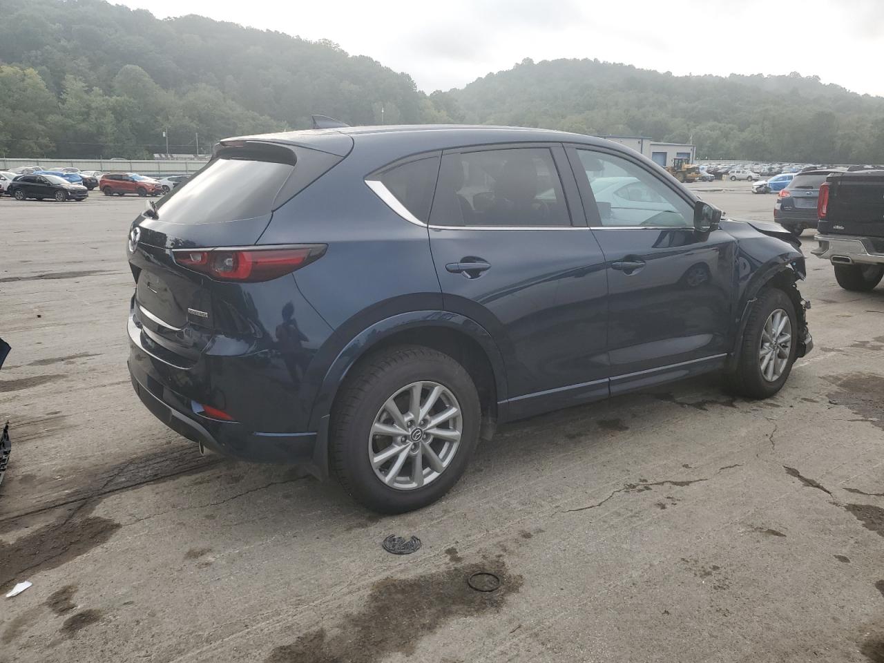 2024 Mazda Cx-5 Select blue null gasoline JM3KFBBL4R0456503 photo #4