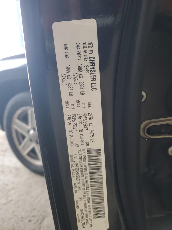 2008 Jeep Patriot Sport VIN: 1J8FF28W58D663770 Lot: 70114035