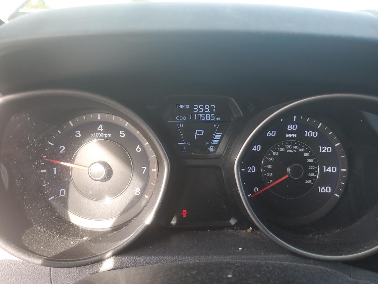 2013 Hyundai Elantra Gls VIN: 5NPDH4AE2DH339475 Lot: 83875225