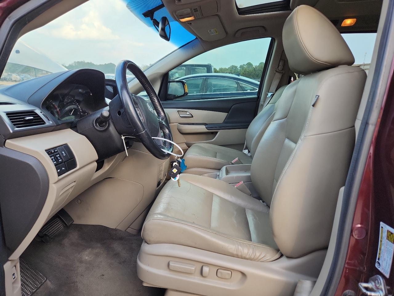 2013 Honda Odyssey Touring VIN: 5FNRL5H91DB063498 Lot: 81128475