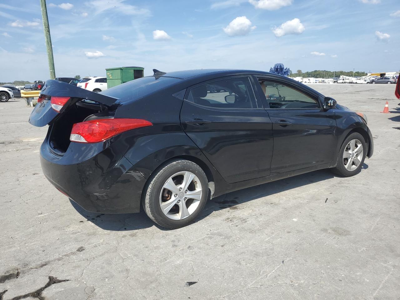 2013 Hyundai Elantra Gls black null gas KMHDH4AE7DU908452 photo #4