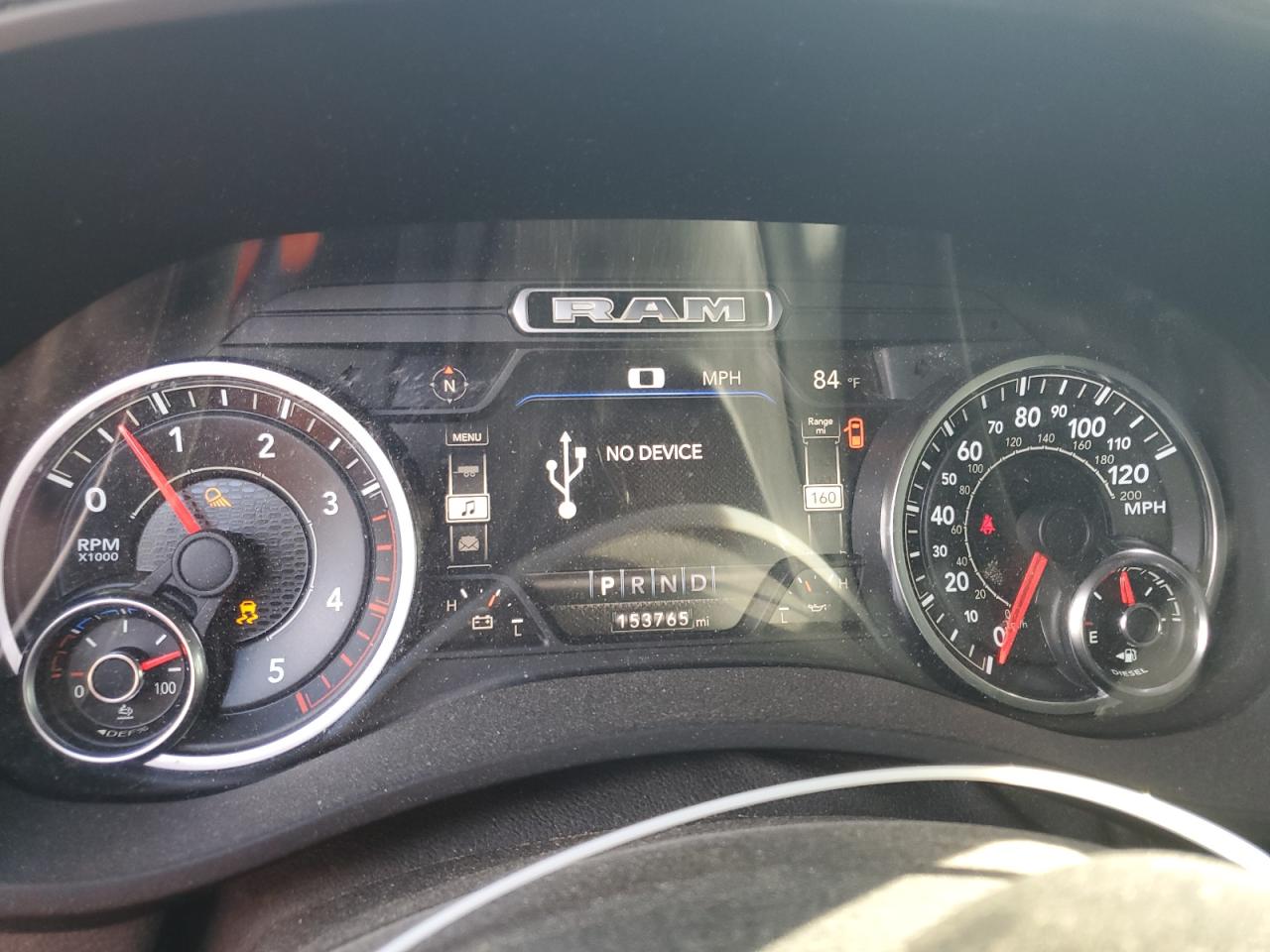 2020 Ram 2500 Laramie VIN: 3C6UR5FL9LG183816 Lot: 83941465