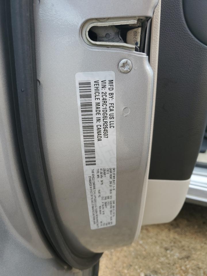 2020 Chrysler Voyager Lxi VIN: 2C4RC1DG6LR264507 Lot: 84427525