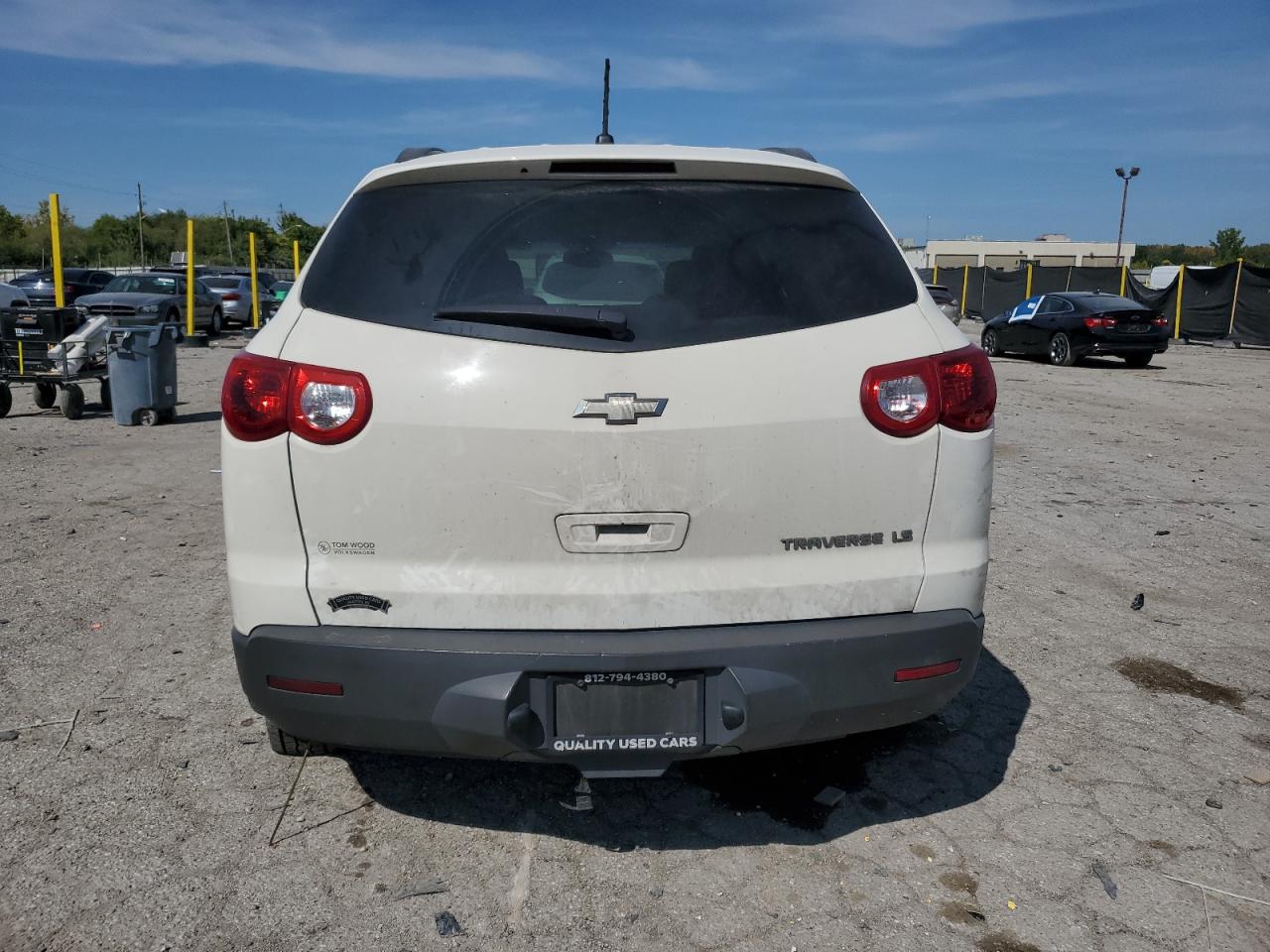 2011 Chevrolet Traverse Ls VIN: 1GNKRFED1BJ386526 Lot: 80832405
