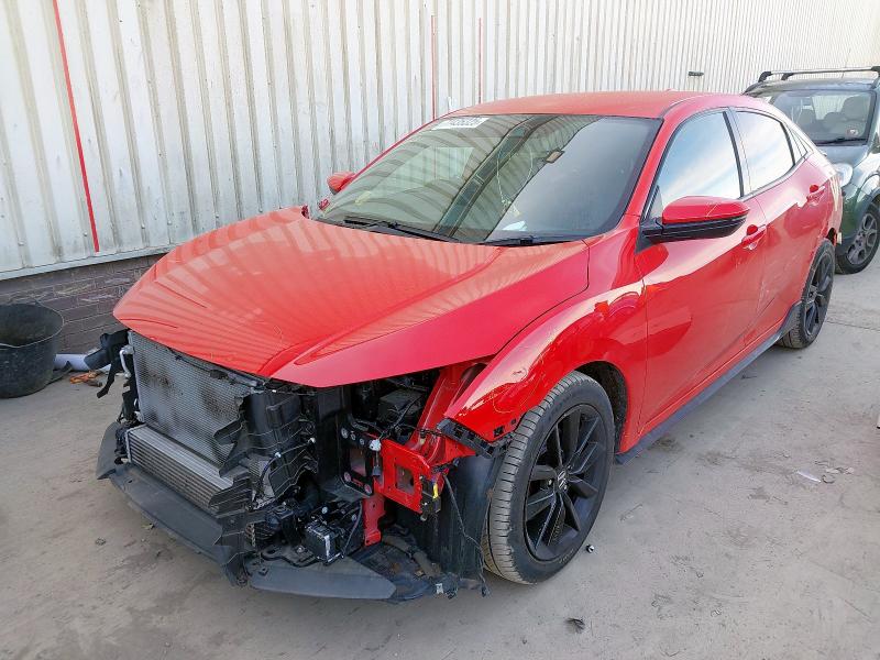 2021 HONDA CIVIC 1.5 VTEC TURBO SPORT 5DR for sale at Copart PETERLEE