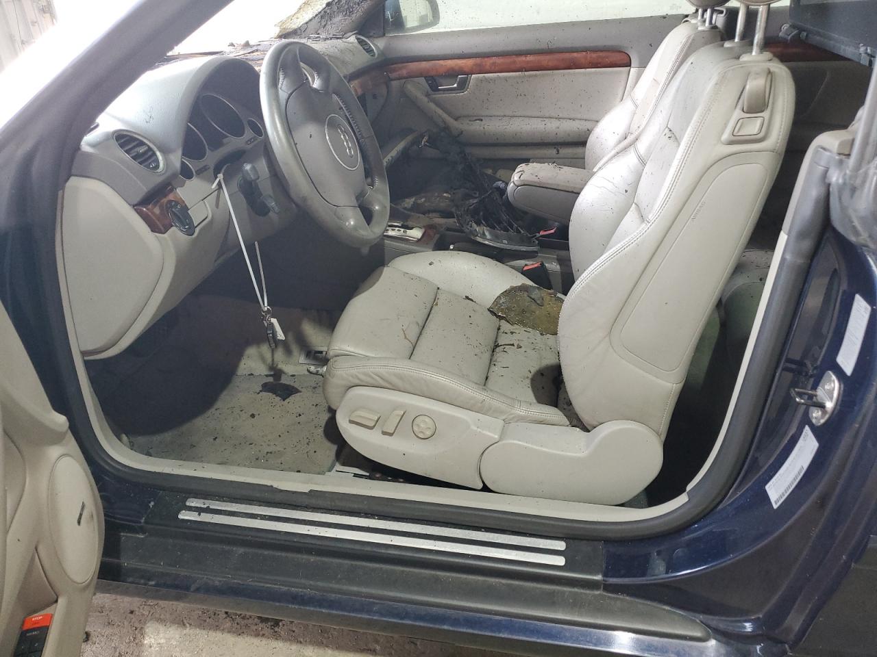 2003 Audi A4 3.0 Cabriolet VIN: WAUAT48H33K015756 Lot: 84181805