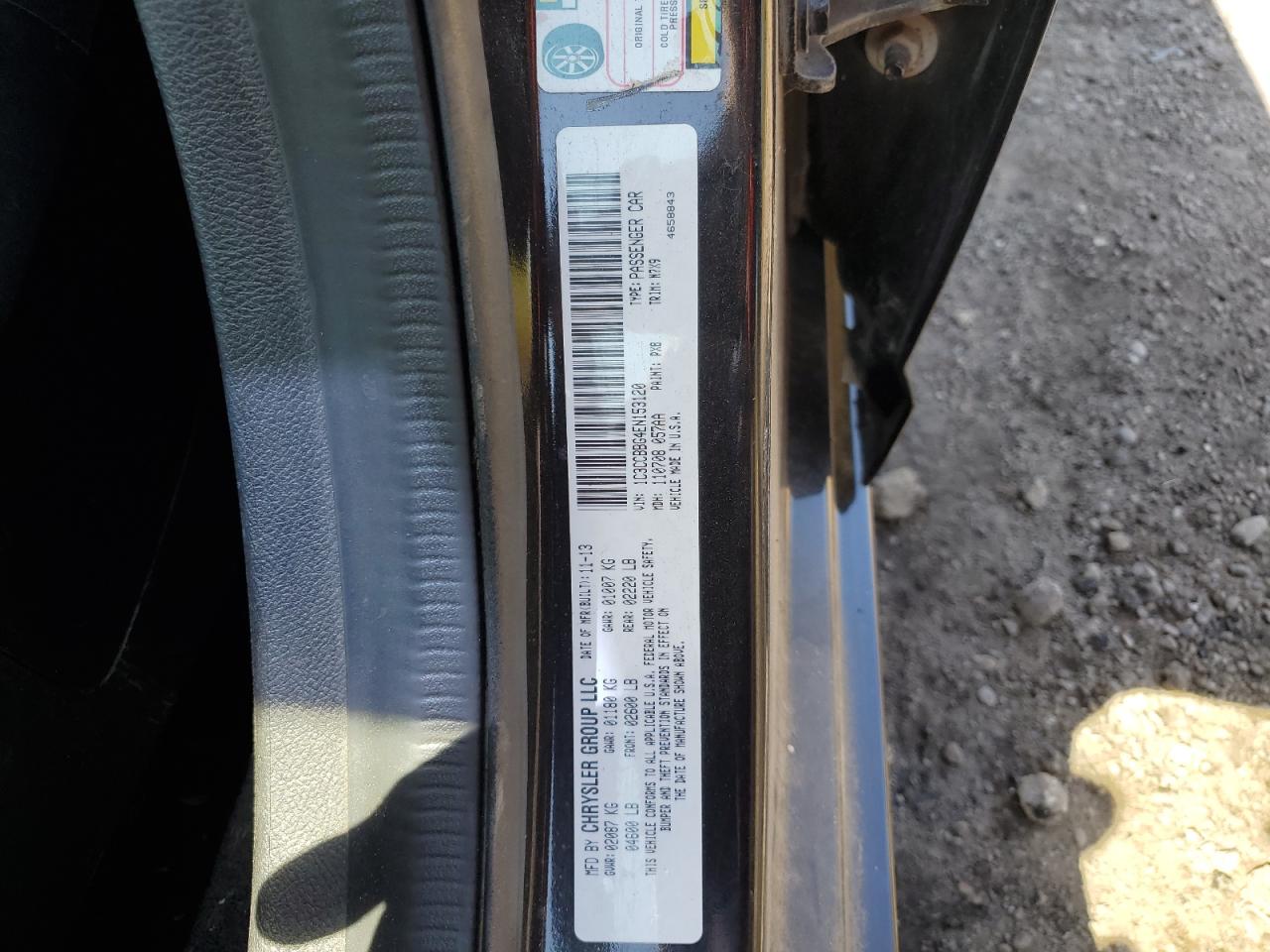 2014 Chrysler 200 Touring VIN: 1C3CCBBG4EN153120 Lot: 80916615