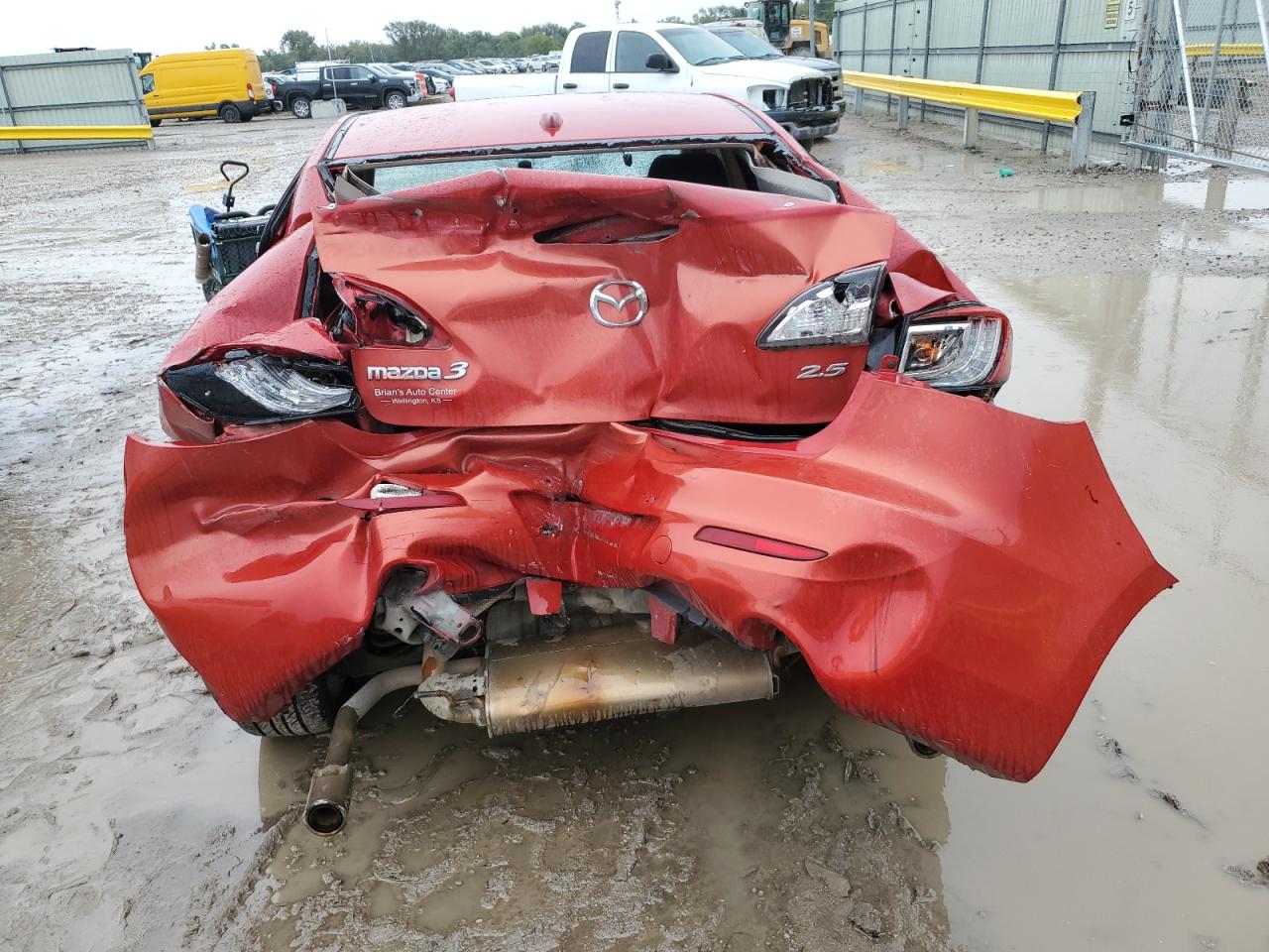 2011 Mazda 3 S VIN: JM1BL1W55B1403090 Lot: 71423635